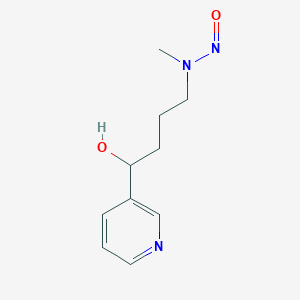 B032645 4-(Methylnitrosamino)-1-(3-pyridyl)-1-butanol CAS No. 76014-81-8