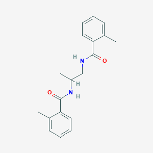 2-methyl-N-{1-methyl-2-[(2-methylbenzoyl)amino]ethyl}benzamide