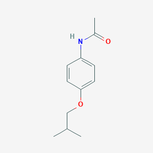 molecular formula C12H17NO2 B326455 N-[4-(2-methylpropoxy)phenyl]acetamide 