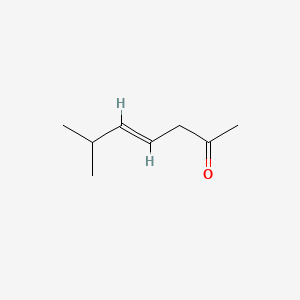 molecular formula C8H14O B3264573 6-Methyl-4-heptene-2-one CAS No. 39273-81-9