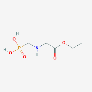 molecular formula C5H12NO5P B3264707 [(2-Ethoxy-2-oxo-ethyl)amino]methylphosphonic acid CAS No. 39600-47-0