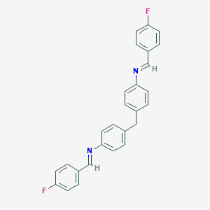 (4-Fluorobenzylidene)(4-{4-[(4-fluorobenzylidene)amino]benzyl}phenyl)amine