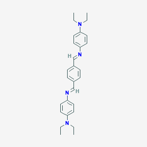 N~1~-[4-({[4-(diethylamino)phenyl]imino}methyl)benzylidene]-N~4~,N~4~-diethyl-1,4-benzenediamine