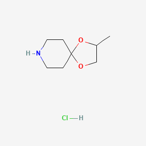 2-Methyl-1,4-dioxa-8-azaspiro[4.5]decane hydrochloride