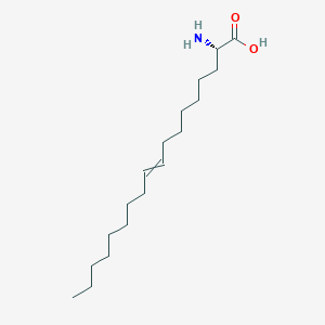molecular formula C18H35NO2 B3264834 (2S)-2-aminooctadec-9-enoic acid CAS No. 397869-84-0
