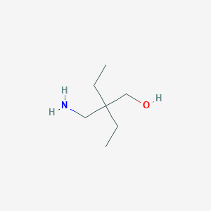 molecular formula C7H17NO B3264883 2-(Aminomethyl)-2-ethylbutan-1-ol CAS No. 39884-49-6