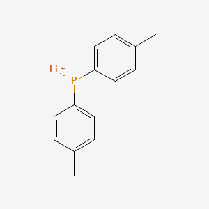 molecular formula C14H14LiP B3264922 Lithium di-p-tolylphosphanide CAS No. 39952-43-7