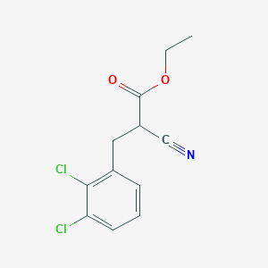 Ethyl 2-cyano-3-(2,3-dichlorophenyl)propanoate