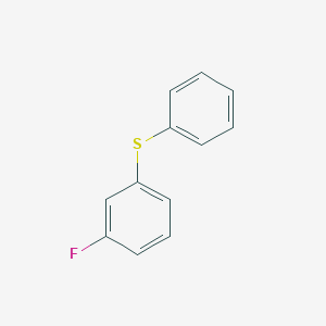 molecular formula C12H9FS B3265032 (3-Fluorophenyl)(phenyl)sulfane CAS No. 40154-91-4