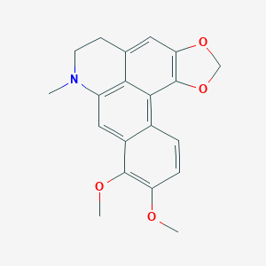 molecular formula C20H19NO4 B032651 脱氢克雷巴宁 CAS No. 77784-22-6