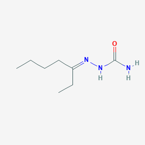 molecular formula C8H17N3O B326511 Heptan-3-one semicarbazone 