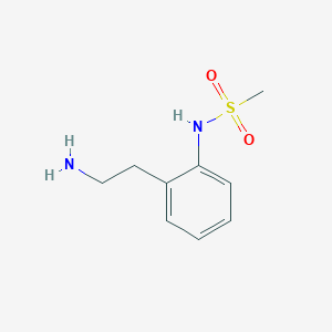 N-[2-(2-aminoethyl)phenyl]methanesulfonamide