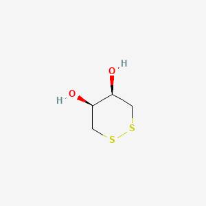 molecular formula C4H8O2S2 B3265139 cis-1,2-Dithiane-4,5-diol CAS No. 40227-25-6
