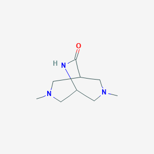 3,7-Dimethyl-3,7,9-triazabicyclo[3.3.2]decan-10-one