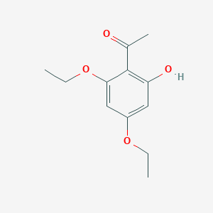 molecular formula C12H16O4 B326539 1-(2,4-Diethoxy-6-hydroxyphenyl)ethanone 