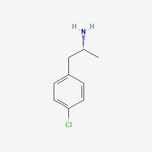 molecular formula C9H12ClN B3265407 (2R)-1-(4-chlorophenyl)propan-2-amine CAS No. 405-47-0