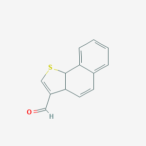 molecular formula C13H10OS B326546 3a,9b-Dihydronaphtho[1,2-b]thiophene-3-carbaldehyde 