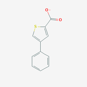 molecular formula C11H7O2S- B326549 4-Phenyl-2-thiophenecarboxylate 