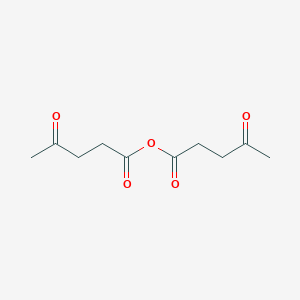 molecular formula C10H14O5 B3265521 Levulinic anhydride CAS No. 40608-06-8