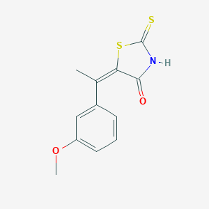 5-[1-(3-Methoxyphenyl)ethylidene]-2-thioxo-1,3-thiazolidin-4-one