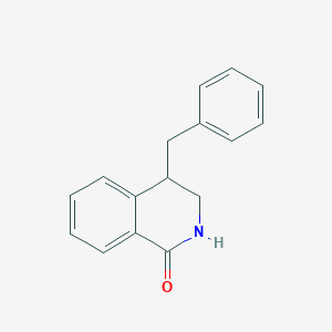 molecular formula C16H15NO B3265589 4-Benzyl-3,4-dihydroisoquinolin-1(2H)-one CAS No. 40692-45-3