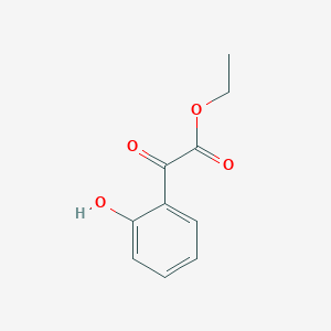 molecular formula C10H10O4 B3265630 Ethyl 2-(2-hydroxyphenyl)-2-oxoacetate CAS No. 40785-55-5