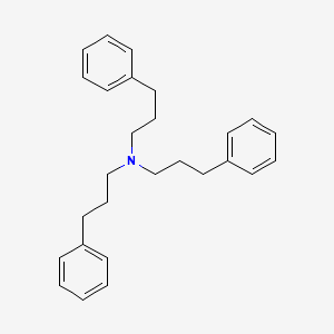 molecular formula C27H33N B3265654 三(3-苯基丙基)胺 CAS No. 408309-07-9
