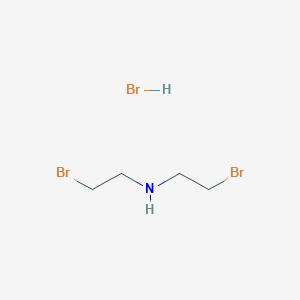 molecular formula C4H10Br3N B032657 氢溴酸双(2-溴乙基)胺 CAS No. 43204-63-3