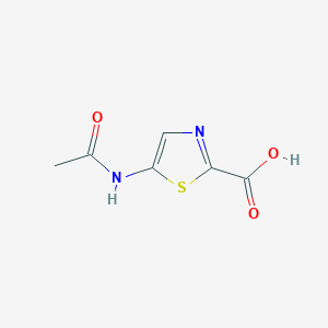molecular formula C6H6N2O3S B3265702 5-乙酰氨基噻唑-2-羧酸 CAS No. 408535-86-4