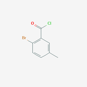 B3265731 2-Bromo-5-methylbenzoyl chloride CAS No. 409110-31-2