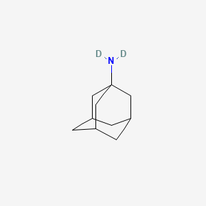 molecular formula C10H17N B3265740 1-Aminoadamantane-N,N-D2 CAS No. 40933-03-7