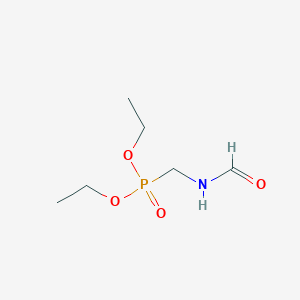 molecular formula C6H14NO4P B3265778 N-(二乙氧基甲酰甲基)甲酰胺 CAS No. 41003-95-6