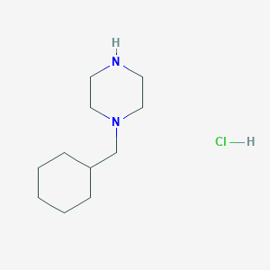 molecular formula C11H23ClN2 B3265875 1-(Cyclohexylmethyl)piperazine hydrochloride CAS No. 412293-90-4