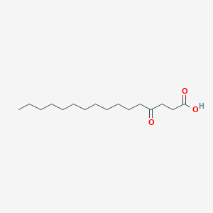 molecular formula C16H30O3 B3265956 4-Oxo-hexadecanoic acid CAS No. 4144-56-3