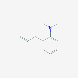 molecular formula C11H15N B3266060 2-allyl-N,N-dimethylaniline CAS No. 41652-86-2