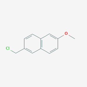 molecular formula C12H11ClO B3266107 2-(Chloromethyl)-6-methoxynaphthalene CAS No. 41790-33-4