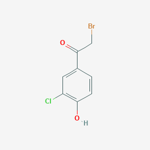 2-Bromo-1-(3-chloro-4-hydroxyphenyl)ethanone