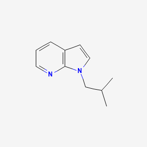 1H-Pyrrolo[2,3-b]pyridine, 1-(2-methylpropyl)-