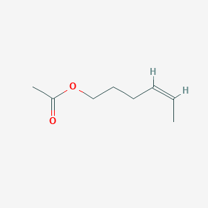 molecular formula C8H14O2 B3266251 (4Z)-4-Hexenyl acetate CAS No. 42125-17-7