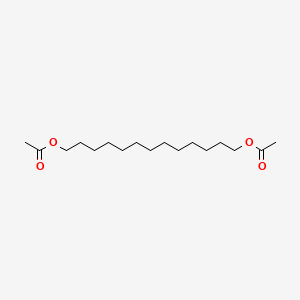 molecular formula C17H32O4 B3266331 1,13-Tridecanediol diacetate CAS No. 42236-70-4