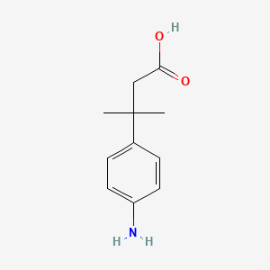 3-(4-Aminophenyl)-3-methylbutanoic acid