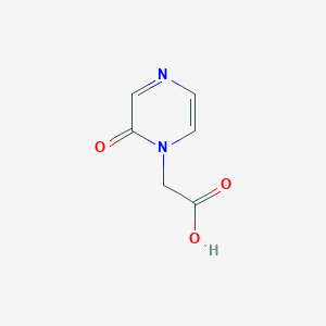 1(2H)-Pyrazineacetic acid, 2-oxo-
