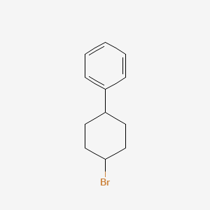molecular formula C12H15B B3266372 (4-Bromocyclohexyl)benzene CAS No. 42367-12-4