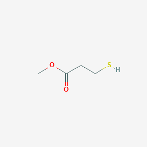 molecular formula C4H8O2S B032665 甲基3-巯基丙酸酯 CAS No. 2935-90-2