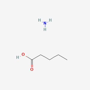Azane;pentanoic acid