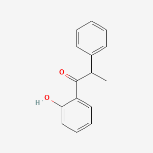 molecular formula C15H14O2 B3266522 1-(2-羟基苯基)-2-苯基丙烷-1-酮 CAS No. 42772-82-7