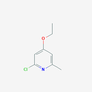 Pyridine, 2-chloro-4-ethoxy-6-methyl-