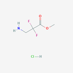 Methyl 3-amino-2,2-difluoropropanoate hydrochloride
