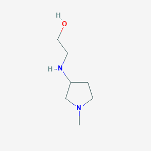 2-(1-Methyl-pyrrolidin-3-ylamino)-ethanol