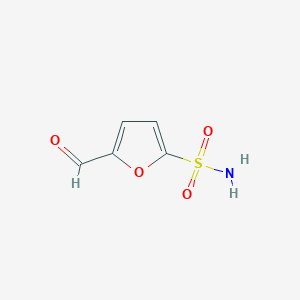 molecular formula C5H5NO4S B3266601 5-甲酰呋喃-2-磺酰胺 CAS No. 42978-29-0